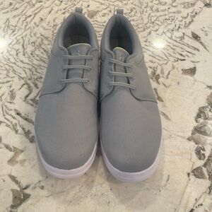 Under Armour new light gray slip on sneakers